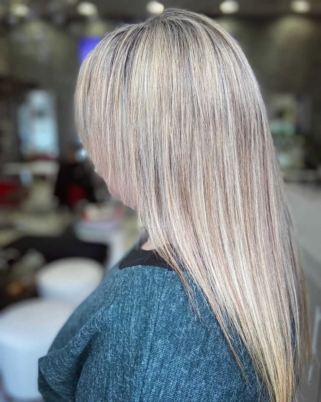 creamy summer blonde hair color 2026 Cool Beige Cream Blonde With Silky Lengths