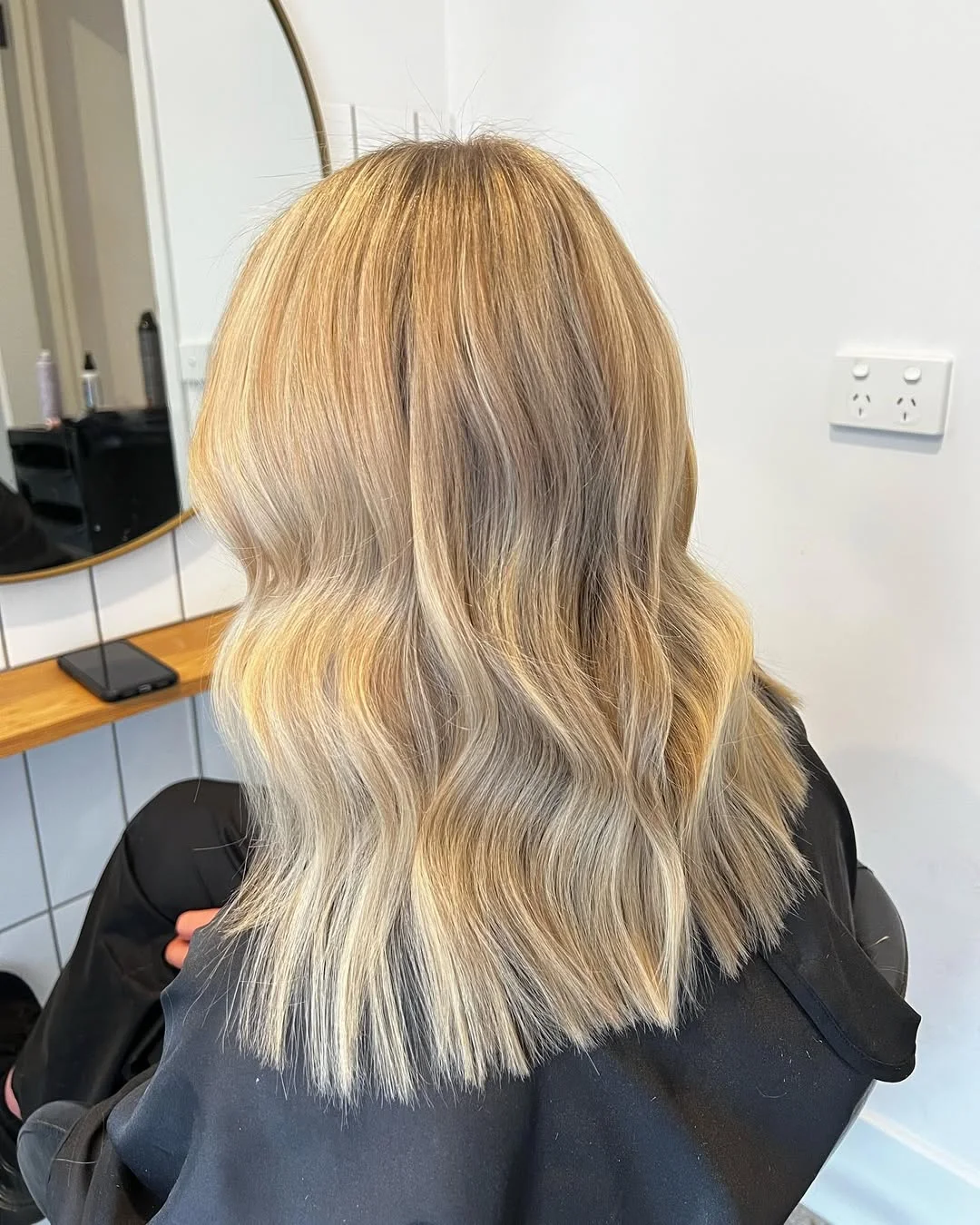 creamy summer blonde hair color 2026 Buttery Shoulder-Length Blonde With Soft Dimension