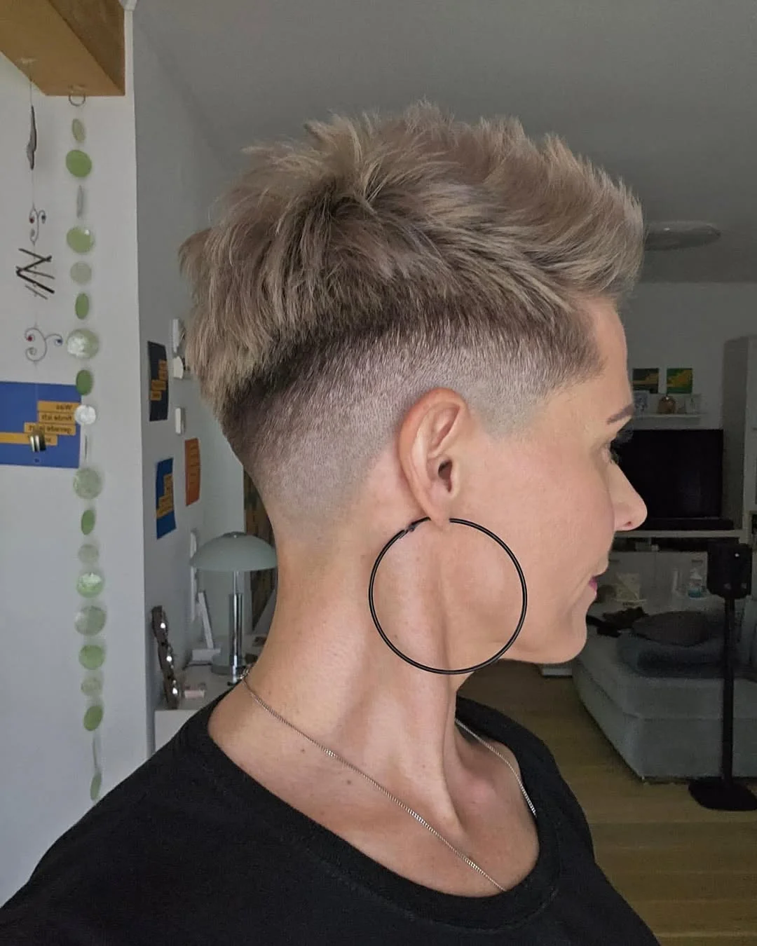 cute summer short haircuts 2026 Textured Undercut Pixie With A Lifted Crown