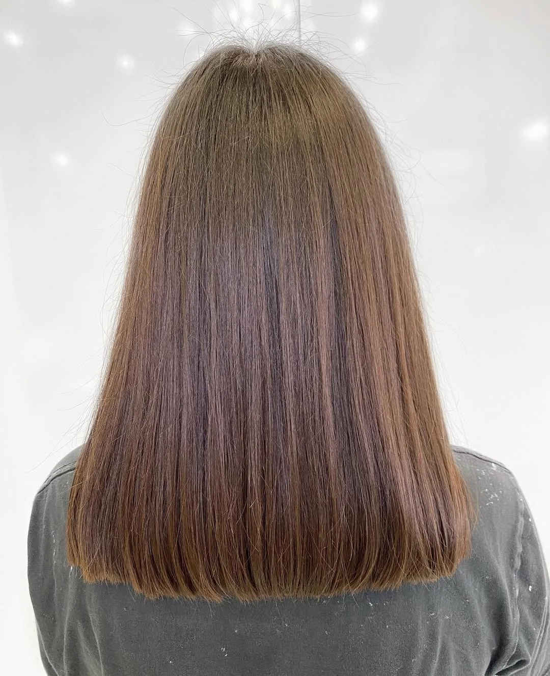 effortless summer easy hairstyle 2026 Clean Straight Lob With A Blunt Finish