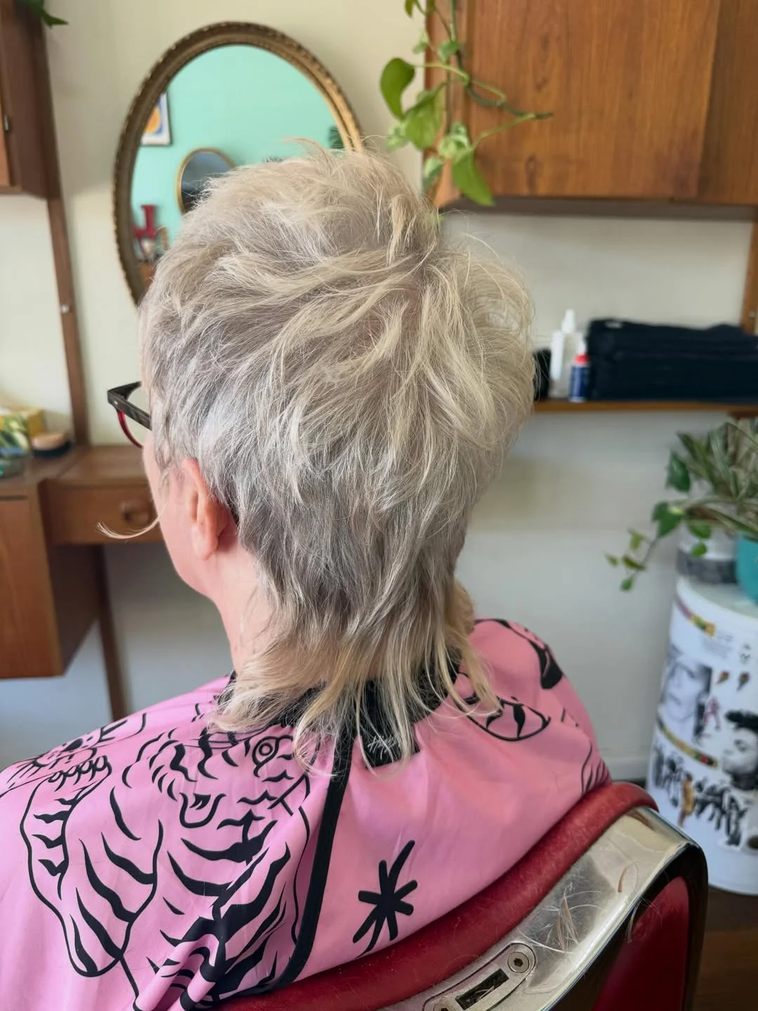 flattering summer haircuts for women over 60 2026 Feathery Silver Shag With Soft Nape Length