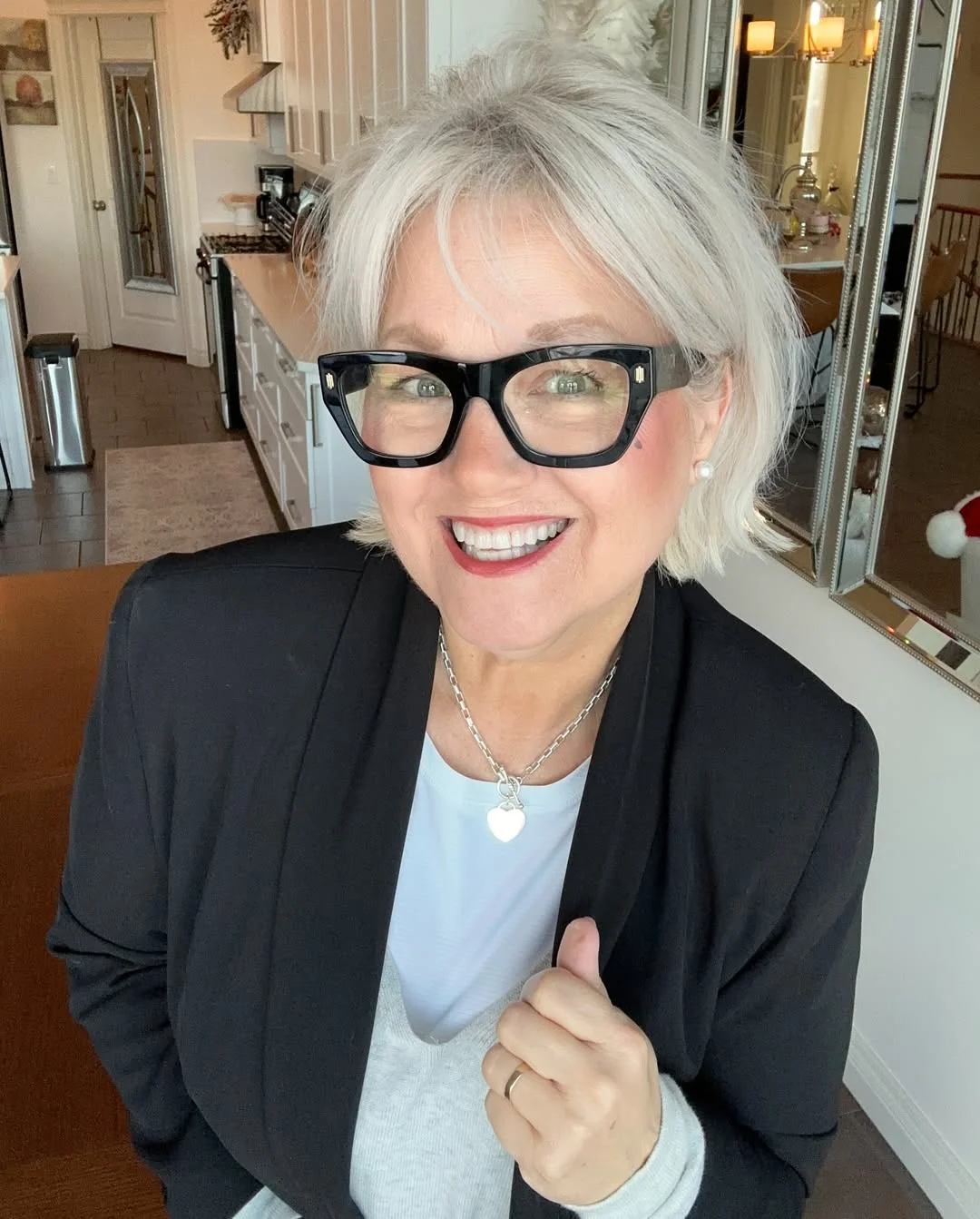 flattering summer haircuts for women over 60 2026 Chic White Bob With Soft Volume