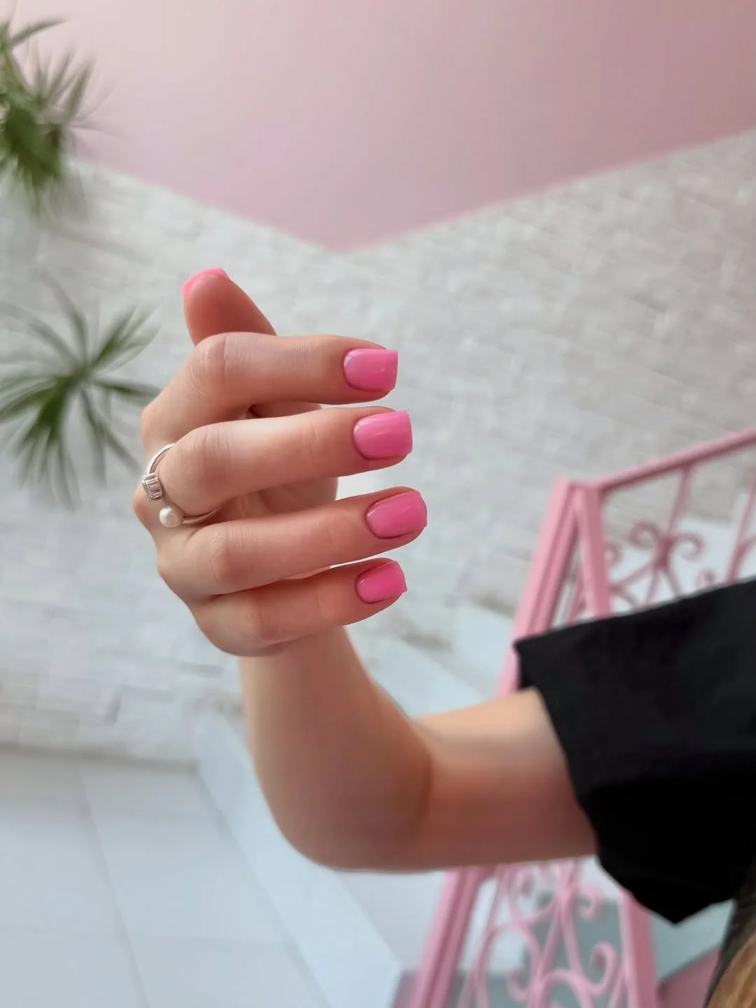 pink summer nails 2026 Soft Pink Square Nails With A Clean Minimal Finish
