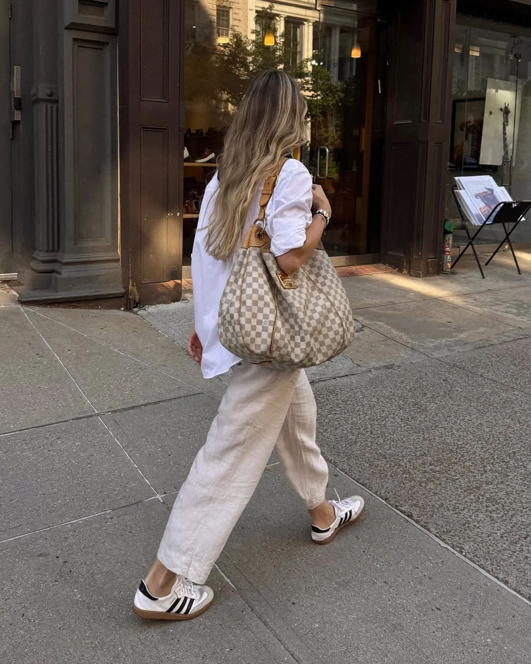 20 summer fashion outfits for women 2026 White Shirt Ease With Soft Neutral Trousers