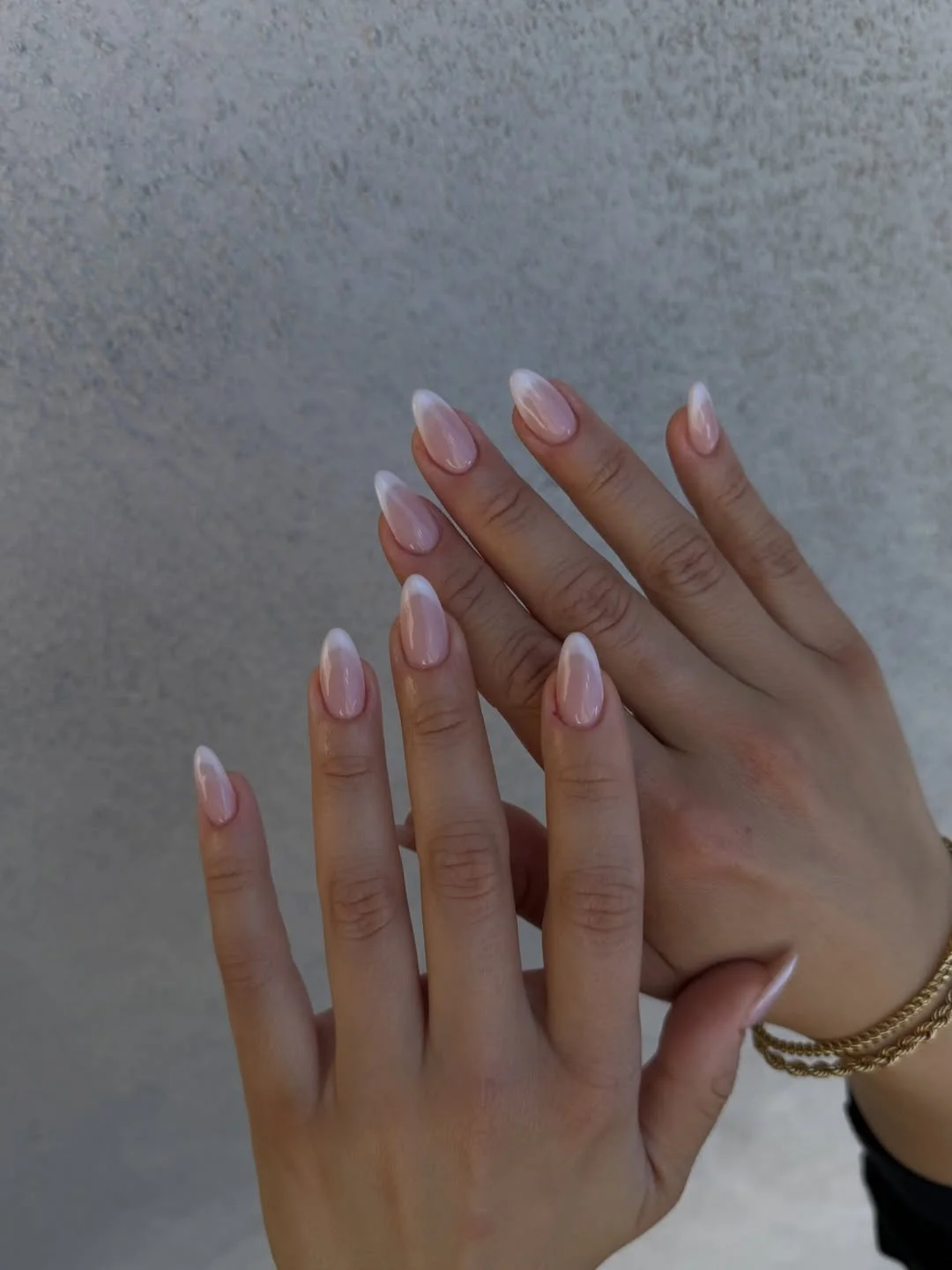 summer french tip nails 2026 Sheer Milky French Tips With A Barely-There Finish