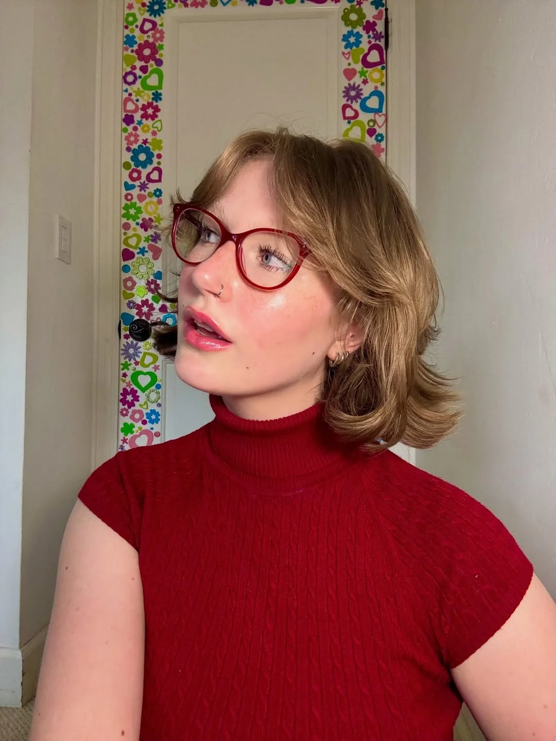 summer haircuts for plus size women 2026 Retro Flipped Bob With Soft Honey Brown Color