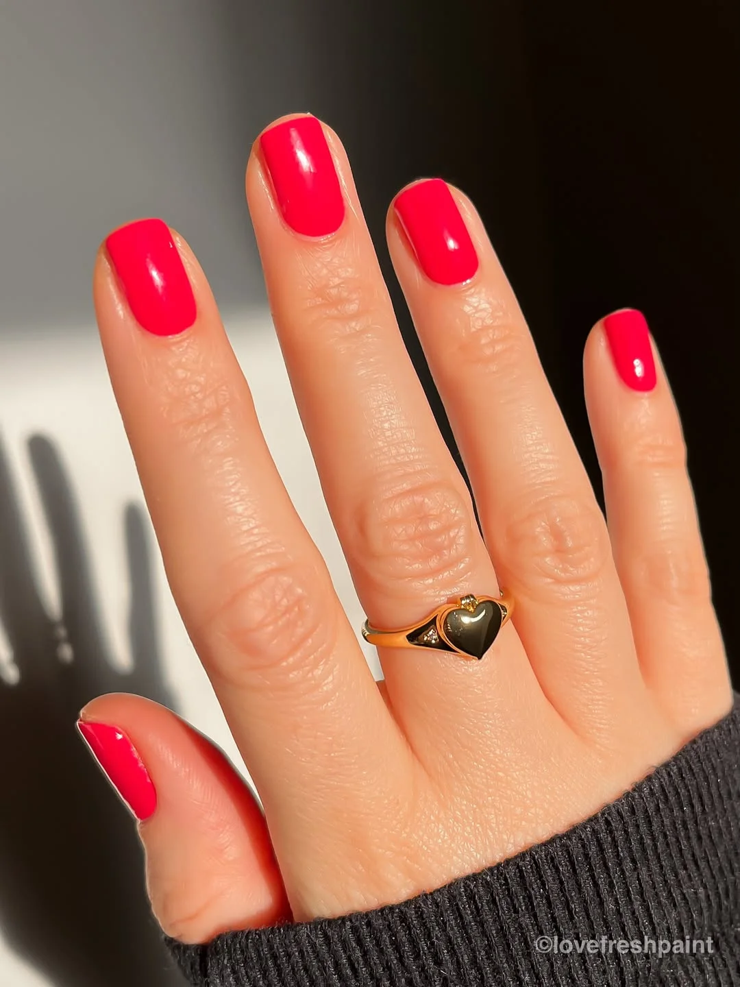 summer nails one color 2026 Hot Pink Square Nails For A Bright Summer Mood