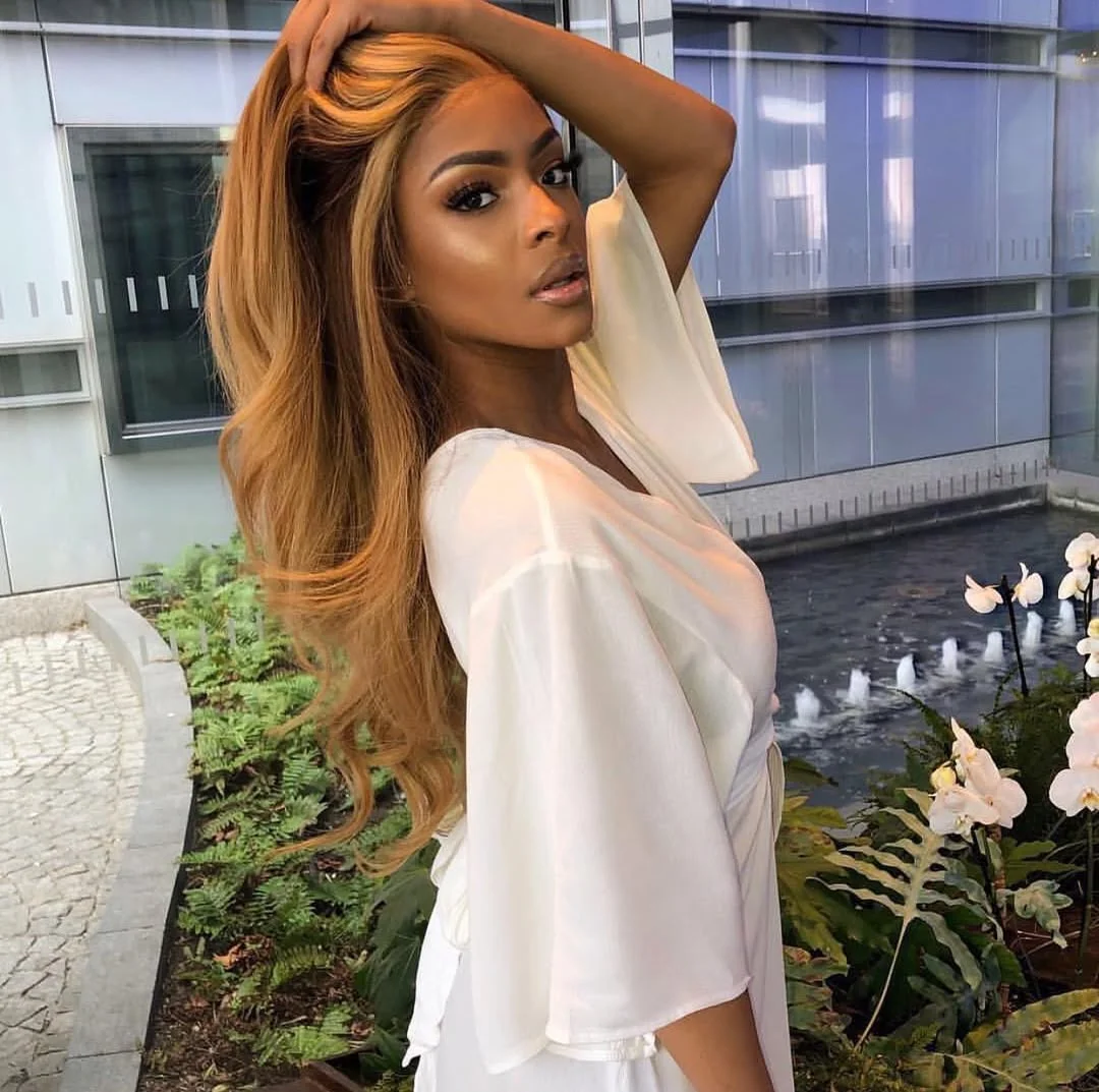 trendy summer hairstyle black women 2026 Golden Honey Layers With Soft Summer Movement